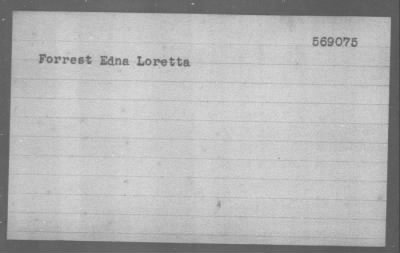 Forrest Edna Loretta > Forrest Edna Loretta