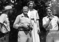 Jimmy Carter, First Lady Rosalynn Carter, and author Shelby Foote..jpg