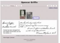Griffin Spencer and Burch Cynthia Marriage Cert.JPG