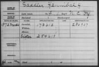 Saddler, Hannibal H.