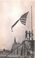 Quick raises the U.S. flag over Veracruz..jpg
