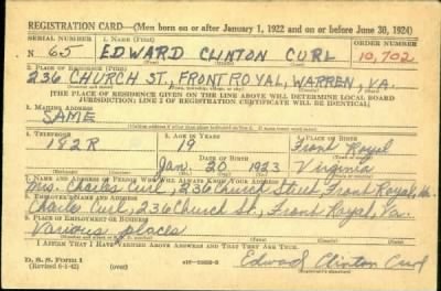 Edward Clinton > Curl, Edward Clinton