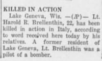 Brellenthin, Harold R._Daily tribune_Wisc. Rapids_WISC_Fri_28 April 1944_Pg 7.JPG