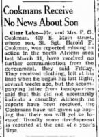 Cookman, Harold F_The_Mason_City_Globe_Gazette_Fri_24 March 1944_Pg 7.JPG