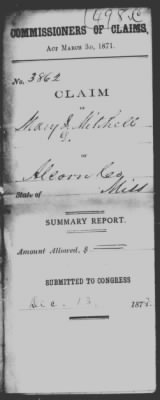 Thumbnail for Alcorn > Mary D. Mitchell (3862)