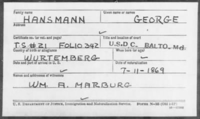Hansmann > George