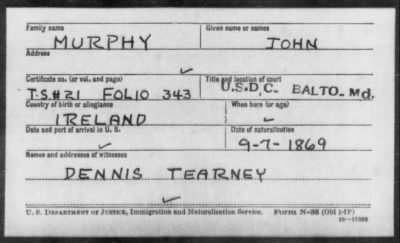 Murphy > John