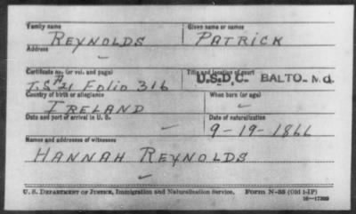 Reynolds > Patrick
