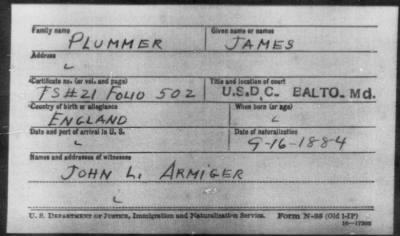 Plummer > James