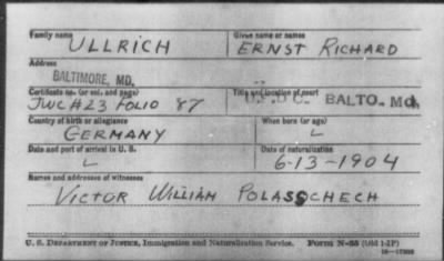 Ullrich > Ernst Richard