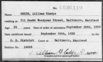 Groin > Lillian Gladys