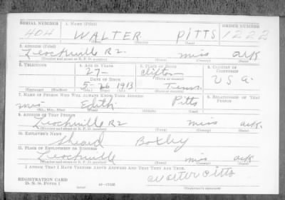 Thumbnail for Walter > Pitts, Walter