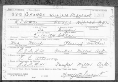 Thumbnail for George William > Pleasant, George William