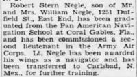 Negle, Robert S_Pittsburgh Press_Sat_20 Feb 1943_Pg 17.JPG