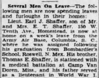 Shaffer, Earl J_Pittsburgh Press_Thurs_14 Jan 1943_Pg 27.JPG