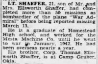 Shaffer, Earl J_Pittsburgh Press_Sun_07 May 1944_Pg 2_Clip.JPG