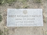 Richard P. Hanley, Medal of Honor grave marker, Findagrave #41214391.jpg