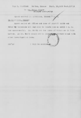 Old German Files, 1909-21 > Harry Wilcox (#285822)