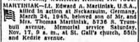 Martiniak, Edward A_Chicago Tribune_Fri_16 Nov 1945_Pg 24.JPG