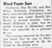 McMorris, Derrill C_The Decatur Daily Review_ILL_Sun_27 May 1945_Pg 9.JPG