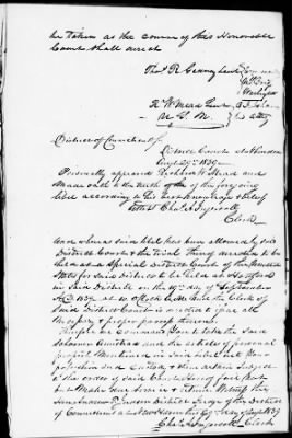 Circuit Court for the District of Connecticut > U.S. v. Cinque and the Africans Sept., 1839, term