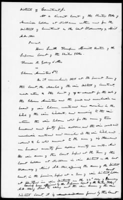 Thumbnail for Circuit Court for the District of Connecticut > Thomas R. Gedney et. al. v. Schooner Amistad etc. April, 1841, term