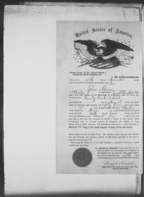 Thumbnail for Ahern, John > Declaration of Intention (1902)