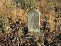 Benjamin Martin grave in Chop Chestnut Cemetery Powell Co, KY