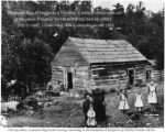 Log Cabin of Benjamin & Priscilla (Hanks) Martin in Powell Co, KY abt 1890