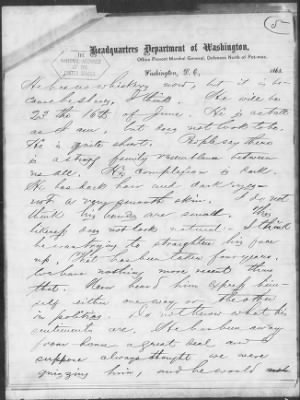 Thumbnail for Letters Received and Statements of Evidence Collected by the Military Commission, pages 1-53