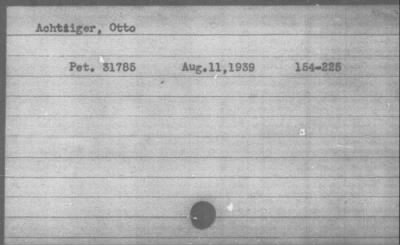 1939 > Achtziger, Otto