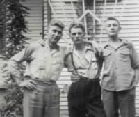 photo of brothers Quinten, Earl and Harold Gifford was taken while Quienten Gifford returned to Mankato on a military furlough.jpg
