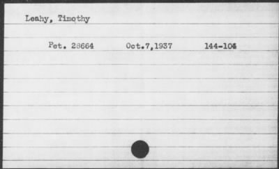 1937 > Leahy, Timothy