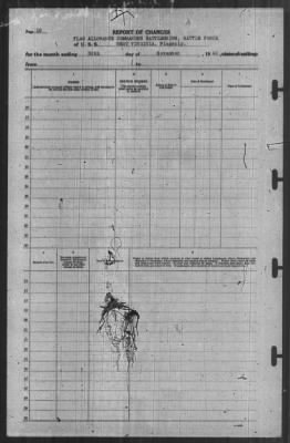 Thumbnail for Report of Changes > 30-Nov-1940