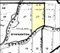 Lot No. 27, Broome Co., NY, Survey 1811