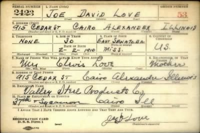 Thumbnail for Joe David > Love, Joe David (1910)