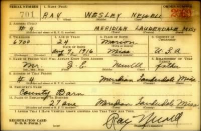 Thumbnail for Ray Wesley > Newell, Ray Wesley (1916)