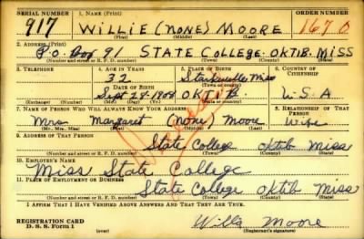 Thumbnail for Willie > Moore, Willie (1908)