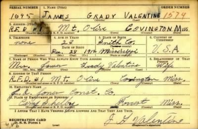 Thumbnail for James Grady > Valentine, James Grady (1912)