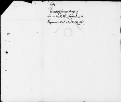 Oct. 10, 1865-Apr. 7, 1866 > 341 - Confederated Tribes of Arapaho and Cheyenne tribes of Indians at the Camp on the Little Arkansas River in the State of Kansas, October 14, 1865; and assent to amendments, November 10 and 19, 1866.