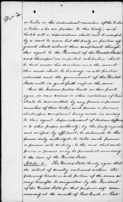 Oct. 10, 1865-Apr. 7, 1866 > 341 - Confederated Tribes of Arapaho and Cheyenne tribes of Indians at the Camp on the Little Arkansas River in the State of Kansas, October 14, 1865; and assent to amendments, November 10 and 19, 1866.