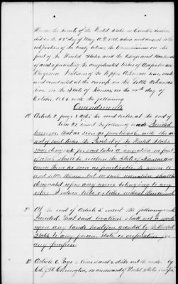 Oct. 10, 1865-Apr. 7, 1866 > 341 - Confederated Tribes of Arapaho and Cheyenne tribes of Indians at the Camp on the Little Arkansas River in the State of Kansas, October 14, 1865; and assent to amendments, November 10 and 19, 1866.