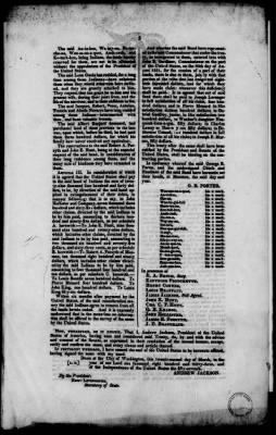 Thumbnail for Oct. 11, 1832-Dec. 17, 1834 > 184 - Ottawa at Mammuse in the State of Chile, February 12, 1833.