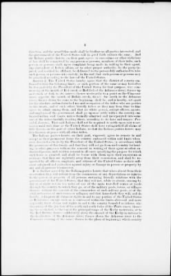 Oct. 10, 1865-Apr. 7, 1866 > 341 - Confederated Tribes of Arapaho and Cheyenne tribes of Indians at the Camp on the Little Arkansas River in the State of Kansas, October 14, 1865; and assent to amendments, November 10 and 19, 1866.