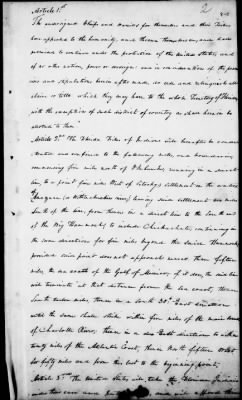 Thumbnail for Aug. 24, 1818-Nov. 7, 1825 > 120 - Treaty and additional article with the Florida Tribes of Indians on Moultrie Creek, September 18, 1823.