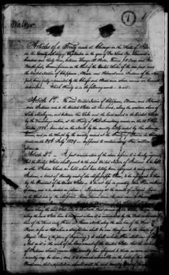 Oct. 11, 1832-Dec. 17, 1834 > 189 - Treaty between the United States and The United Nation of Clippewas Ottawah and Pottawatmic Indians Concluded Al Chicago Sept. 26, 1833.