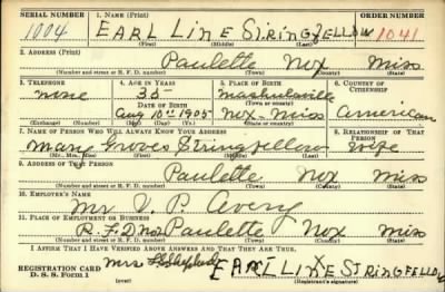 Thumbnail for Earl Line > Stringfellow, Earl Line (1905)