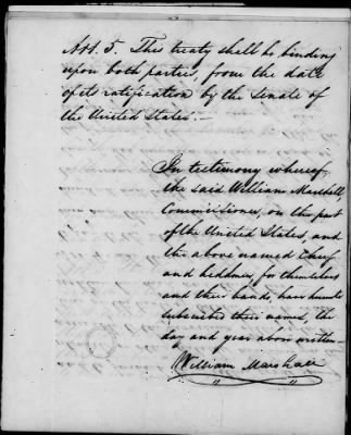 Thumbnail for Oct. 11, 1832-Dec. 17, 1834 > 196 - Potawatomi at the Indian Agency, Logansport, Indiana, December 17, 1834.