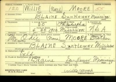 Thumbnail for Willie > Moore, Willie (1910)