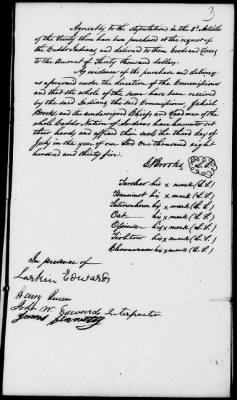 Thumbnail for July 1, 1835-Nov. 23, 1837 > 197 - Caddo at the Agency House in the Caddo Nation and State of Louisiana, and supplementary articles, July 1, 1835.